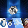 Cars 5 x 3x9x4mm Double Shield Single Row Car Deep Groove Ball Bearings