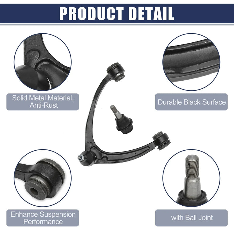 Chevrolet Avalanche 4 x Front Lower Upper Control Arm Ball Joint