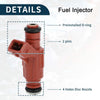 Ford Explorer (2002-2003) - 6 x Red Injectors Fuel Injector 4.0L