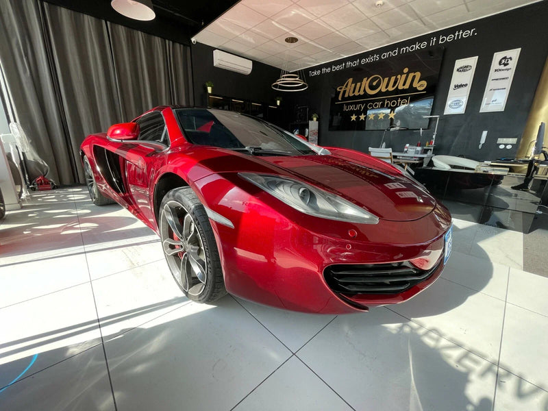 McLaren MP4 12C with Orange Trim Tailored Floor Mats Set (2011-2014)