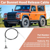 Land Rover Defender 90 110 130 Bonnet Pull Release Cable (1987-1996)