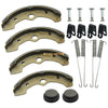 Yamaha YFM350FW Big Bear 2 x Front & Rear Brake Shoes/Pads (1987–1995)