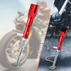 Kickstand Motorcycle Side Stand Adjust Holder Foot Red
