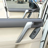 Land Cruiser Prado 4 x Matte Front Door Armrest Cover Trim (2010-2018)