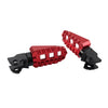 Honda CL250 Rebel 250 300 500 (2017-2024) Red Front Footrests Pegs