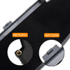 Porsche 911, Boxster, Cayman Sun Visor Mirror Cover Black (1997-2012)