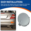 Mercedes-Benz (2008-2012) Dark Silver Rear Side Bumper Tow Hook Cover