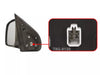 Isuzu D-Max DMax 3 Wire Electric Side Mirror (2003-2011)