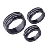 Dodge Durango Aluminum AC Radio Switch Knob Trim Cover Ring (2014-2020)