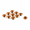 Motorcycle Hexagon Screws 10 x M6 Orange Protective Caps