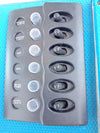 Boat Switch Panel 6 Switch Back Lit, Push Circuit Breakers, Waterproof