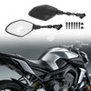 Yamaha MT-01 Rear View Mirrors Diamond Side Mount (2005–2013)