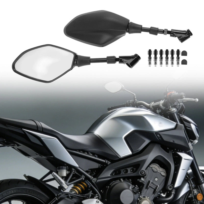 Yamaha MT-01 Rear View Mirrors Diamond Side Mount (2005–2013)