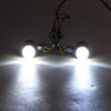 Cruiser Motorcycle Custom Black Brake Running Turn Signal Tail Lights