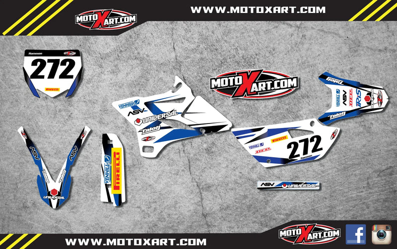 YAMAHA YZ 85 STORM Style Stickers Kit (2015-2021)