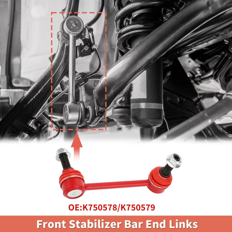 Jeep Grand Cherokee 2 x Front Sway Bar Links Stabilizer Kit (2005-2010)