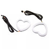 2 x Dynamic RGB Turning Signal Light Rings with High Brightness Design