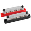 Automotive Car & Boat Red & Black Power Distribution Terminal Block