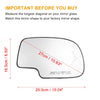 Chevy Silverado Avalanche Suburban Heated Right Rearview Mirror Glass (2007-2014)