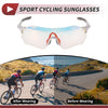 1 Set Motorcycle Riding Goggles Light Red Lens White Gray Frame PC TPU