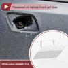 Mercedes-Benz C350 (2008-2014) White Front Left Washer Nozzle Cover