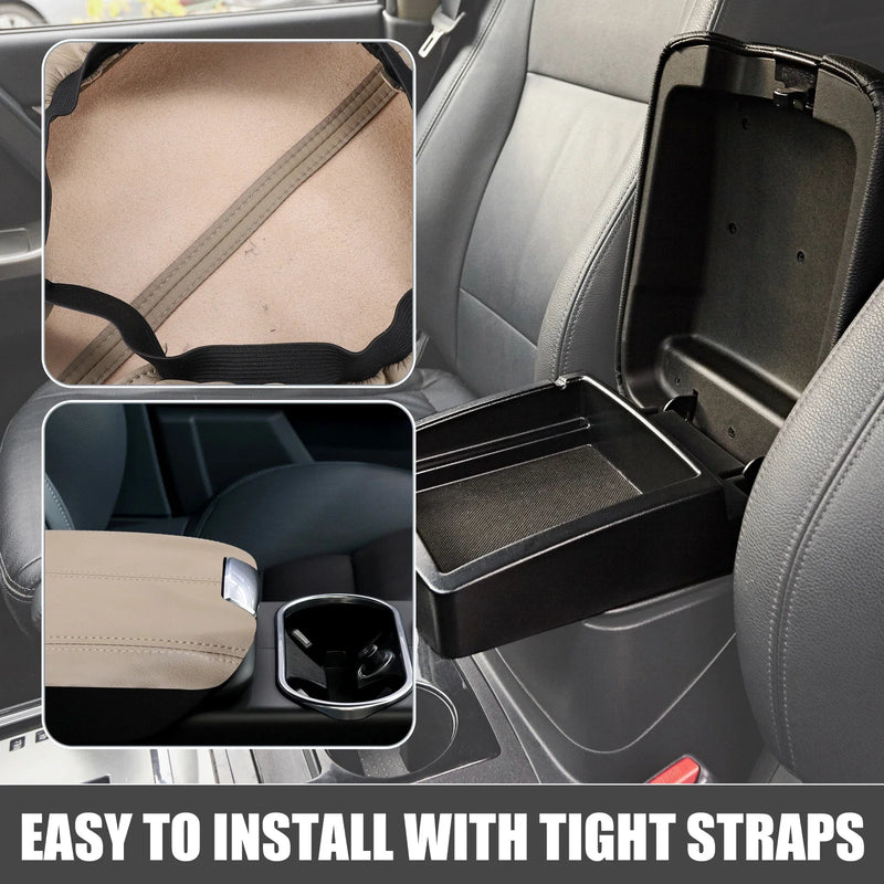 Honda Accord (2008-2012) Beige Car Center Console Armrest Cover