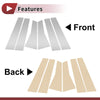 Mercedes-Benz B-Class (2020-2023) Chrome 6 Pcs Door Pillar Window Trim