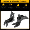 Toyota Tacoma (2012-2015)  Pcs Front Bumper Filler Clip Bracket