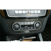 Benz ML GL GLE GLS Carbon Fiber Center AC Switch Panel Cover (2012-2020)