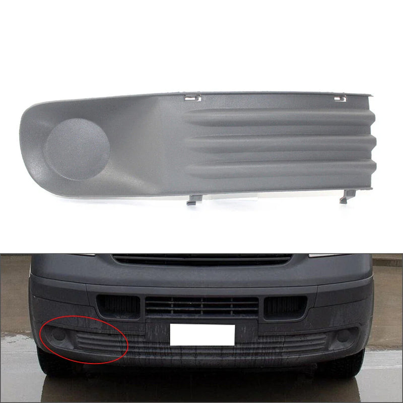 VW Transporter T5 T28 T30 Right Front Bumper Fog Light Grille (2003-2009)