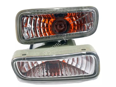 Isuzu Holden Rodeo Crystal Front Bumper Lights (1997-2002)