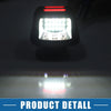 Nissan Frontier White Red LED License Plate Light Assembly