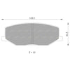 Suzuki Sierra SJ Stockman MG410 Ute Front Disc Brake Rotors + Pads