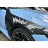 BMW M2 G87 2023-2024 Gloss Real Carbon Fiber Front Side Fenders