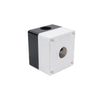 Control Station - White & Black 22mm Push Button Switch Box