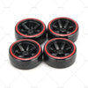 1 / 10 RC Drift Cars 4pcs Hard Plastic Tire Wheels