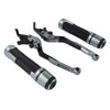 Kawasaki Ninja 650R Extendable Brake Clutch Lever Grip Set (2006-2011)