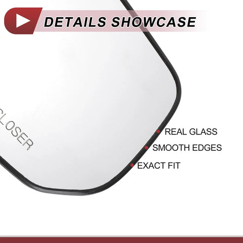 Chevrolet Malibu Heated Right Side Mirror Glass Replacement (2016-2021)