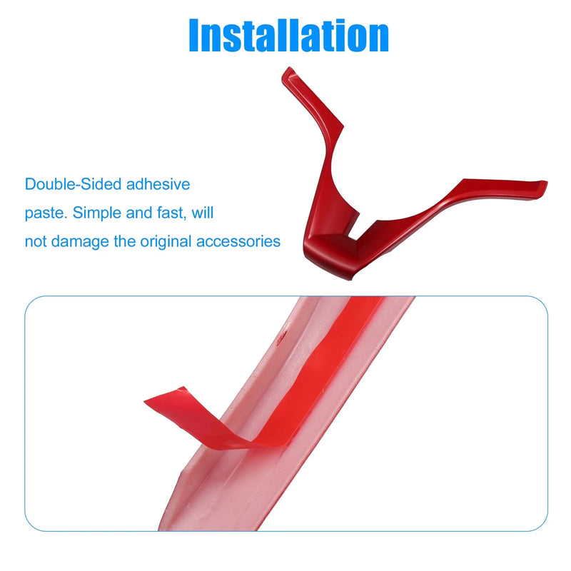 Chevrolet Cruze Red ABS Steering Wheel Cover Trim (2010-2015)