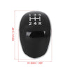Ford Fiesta MK7 (2017-2020) Black 5 Speed Gear Shift Knob Cover