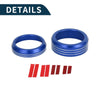 Ford Mach-E (2021-2024)  Pcs Blue Gear Shift Knob Cover Ring