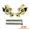 Harley Dyna Softail Sportster 1" Brass Handlebar Riser