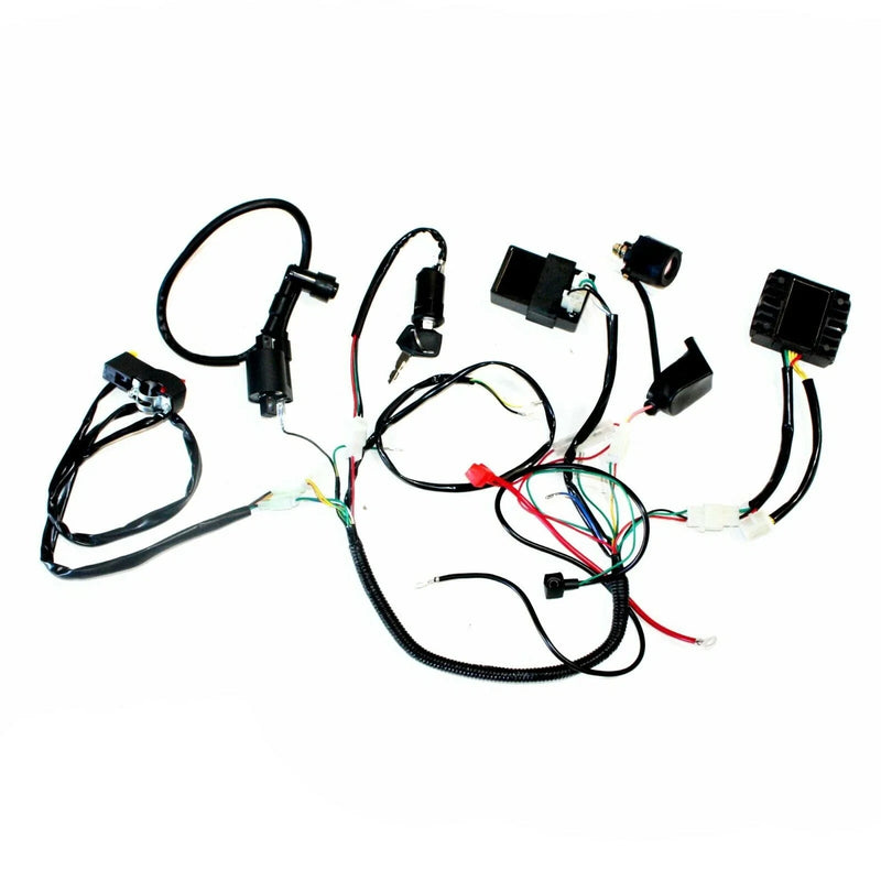 150 250cc Engine PIT Quad Dirt Bike ATV Buggy Wiring Harness Loom