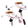 42-LED Dual Color Switchback White-Amber 1156 P21W DRL Driving Light Bulbs 2 pcs