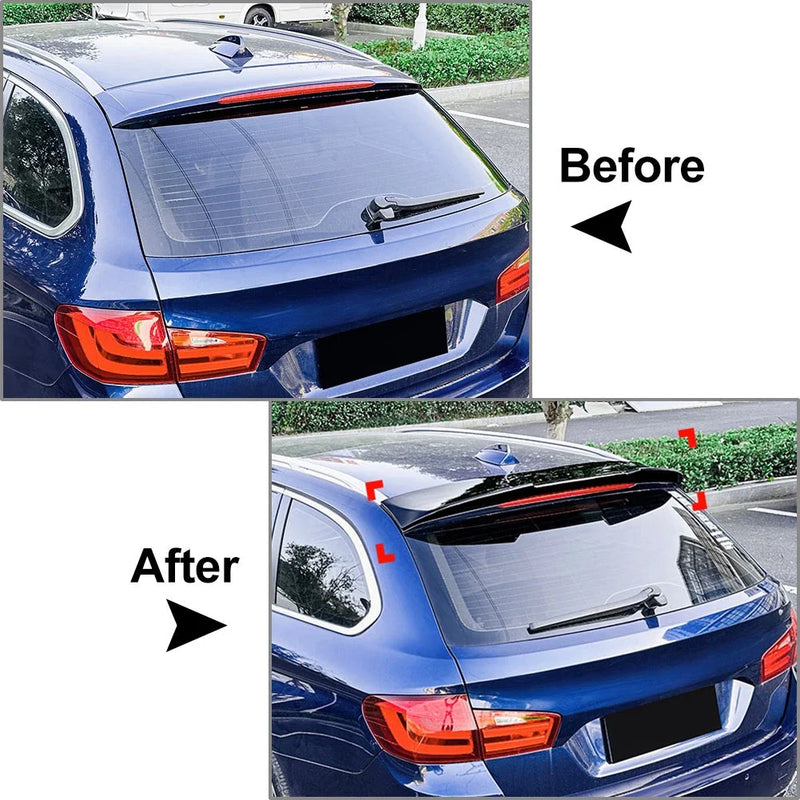 BMW 5 Series F11 Glossy Black Rear Roof Trunk Spoiler (2011-2017)