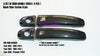 Ford Ranger 4 x Black Carbon Fiber Door Handle Covers (2012-2019)