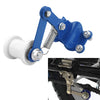 ATV / Dirt Bike Blue & White Universal Bolt-On Chain Tensioner Roller Adjuster