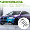 BMW 5 Series Gray Door Panel Handle Pull Trim Cover (2011-2016)