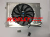 Ford F100 F250 F350 Bronco 3 Row Aluminum Radiator with Shroud & Fan (67-81)