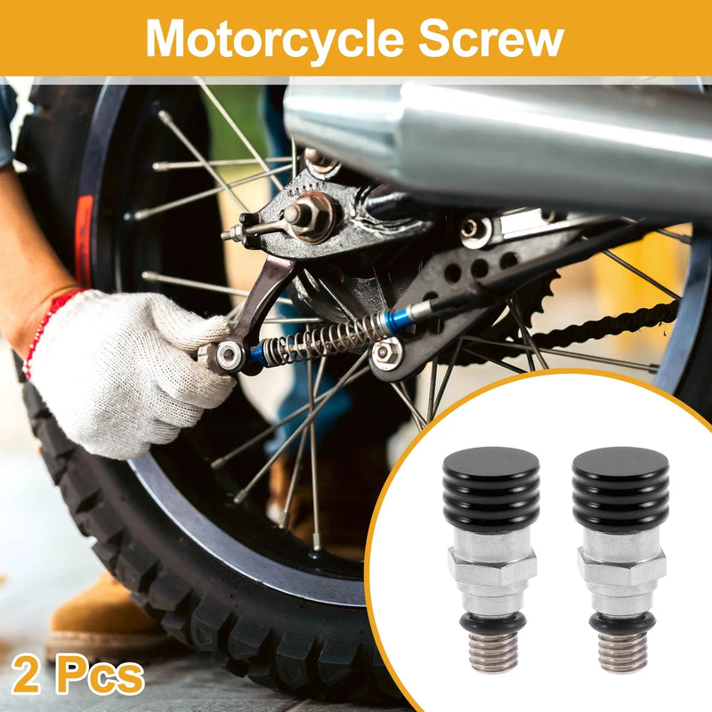 Motorcycle Motorcycle Screw M5x0.8 2 x Fork Air Bleeder Valve
